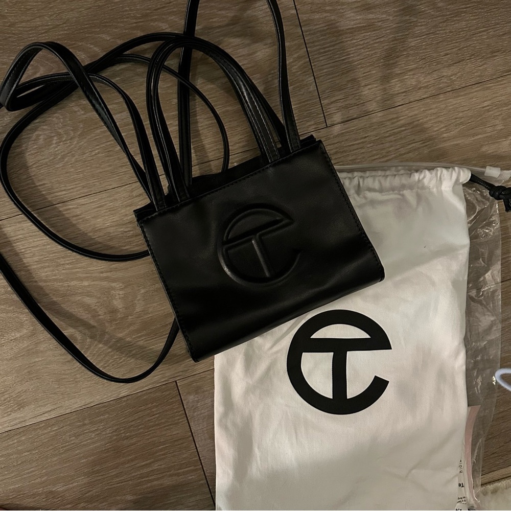 Telfar Small Shopping Bag - black